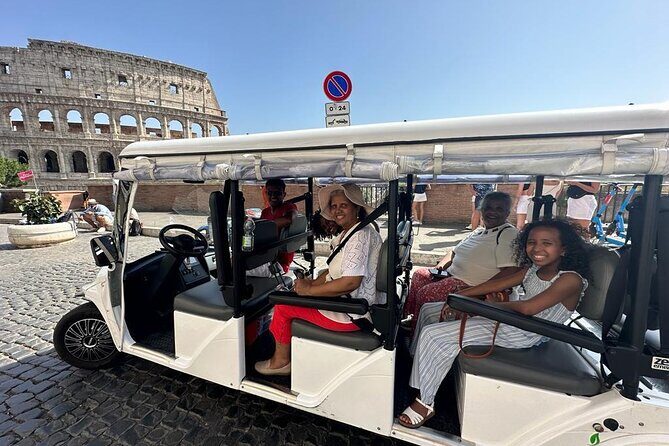 Enjoy Rome major attractions by Golfcart - Authentic Insights from Reviewers