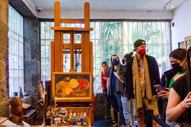 Entrance to Frida Kahlo Museum with Written Guide - Practical Tips for Visitors