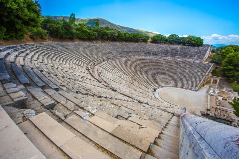 Epidaurus: Temple of Asclepius & Theatre with optional audio - Key Points