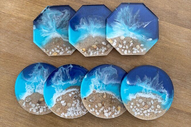 Epoxy Resin Art and Craft Coaster Set Experience - Key Points