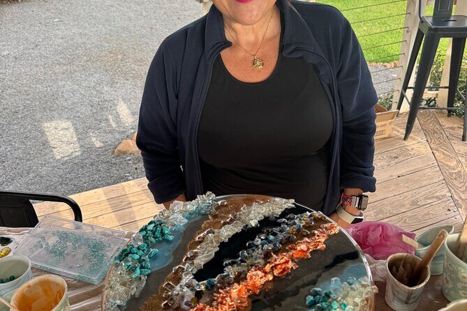 Epoxy Resin Geode Painting Art Class - Who Will Love This Experience?