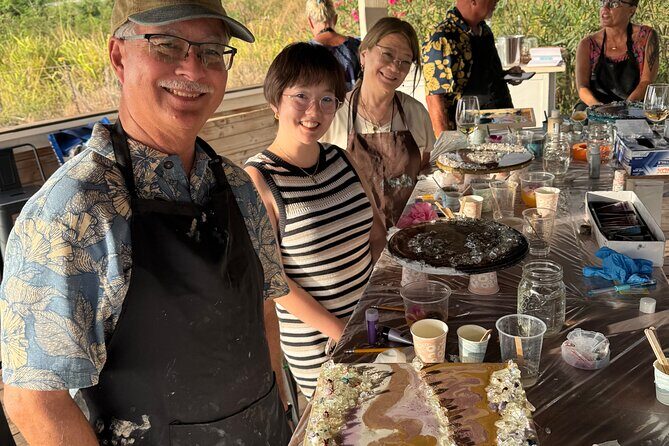 Epoxy Resin Geode Painting Art Class - FAQ