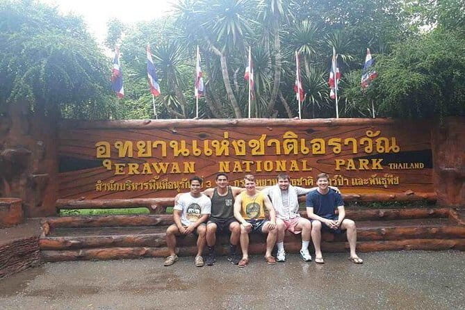 Erawan Waterfall with Death Railway Tour from Bangkok Private - Key Points