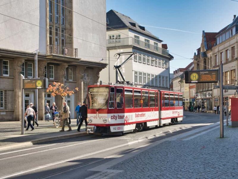Erfurt Tour  City tour with the historic tram - Key Points