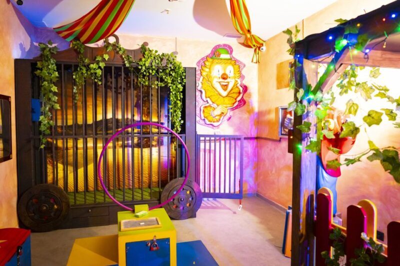 Escape room "The gratest show on earth" at Holidayworld - FAQ