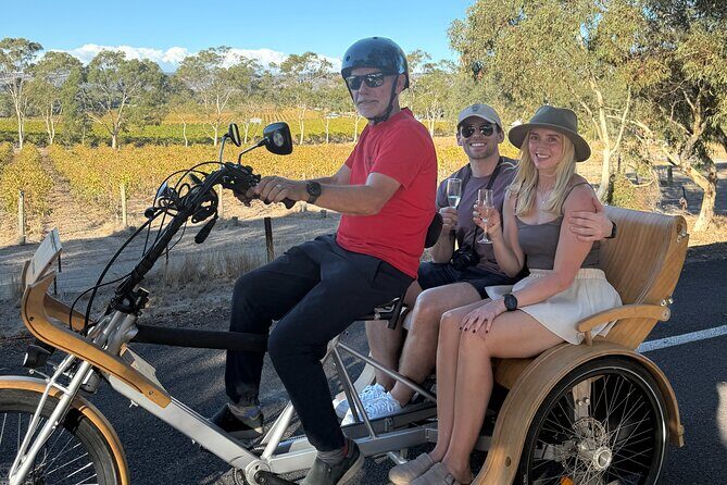 eTukTuk Adventure from Shirvington Wines - McLaren Vale - A Closer Look at the eTukTuk Adventure Experience
