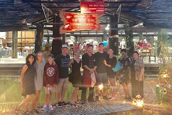 Evening Cooking Class in Organic Farm with Local Market Tour - Dining and Photos