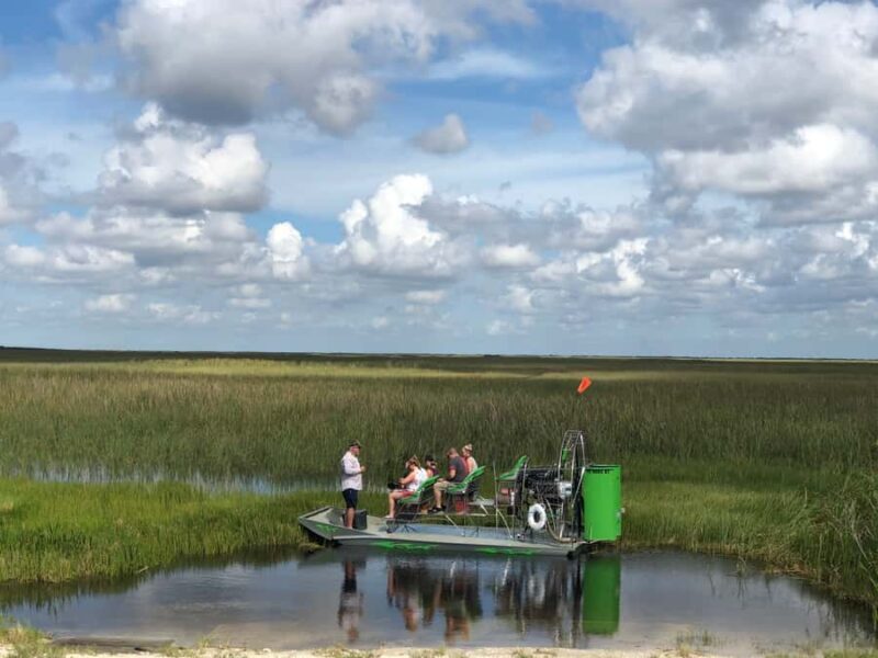 Everglades: Miami River of Grass Private Airboat Sunset Tour - Key Points