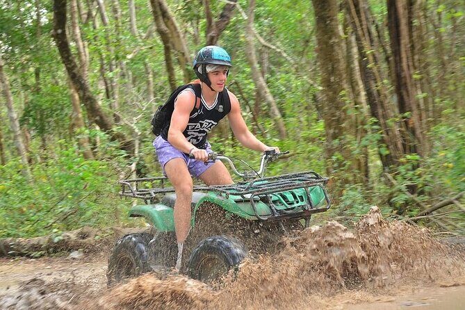 Exciting Day in Tulum Jungle: ATVs, Cenote, Zip lines, Rappel - The Sum Up
