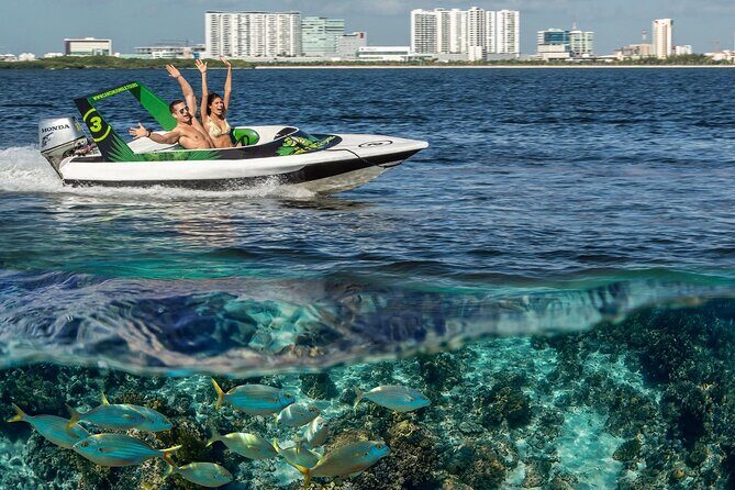 Exciting Speedboat & Snorkeling Tour in Cancun Lagoon! - Key Points
