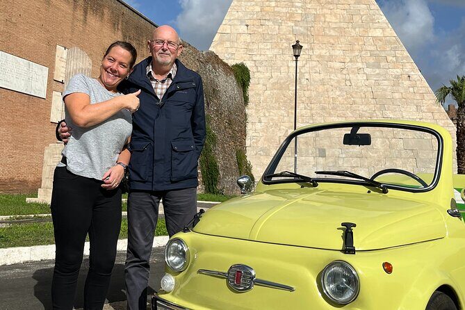 Exclusive Fiat 500 Cabriolet Self Drive Tour in Rome - Exploring Rome in a Vintage Fiat 500