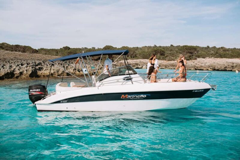 Exclusive motor boat Tour from Port of Ciutadella - Key Points
