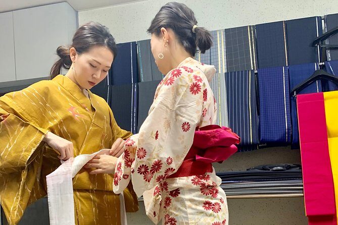 Exclusive private Yukata dressing workshop - A Closer Look at the Yukata Dressing Workshop in Osaka