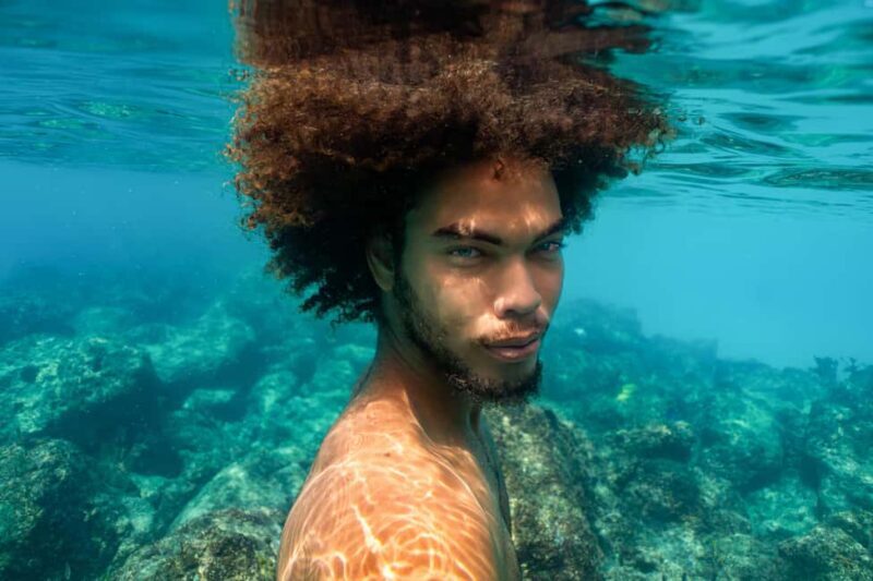 Exclusive underwater photo shoot in the sea near Palmain a turquoise blue bay - The Value of the Experience: Is It Worth It?