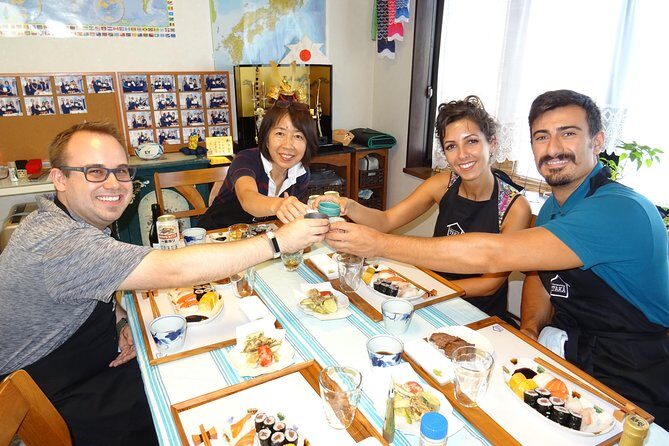 Experience all of Japanese culture and Japanese food experience classes "origami, udon, Japanese food, green tea, calligraphy" in 4 hours - Key Points