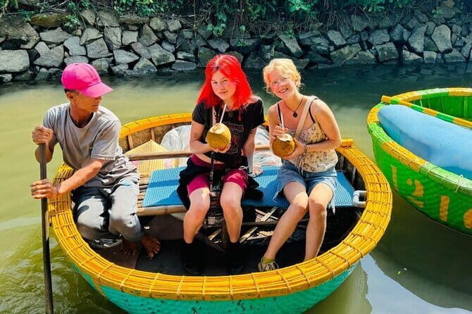 Experience Basket Boat Ride in Water Coconut Forest - The Sum Up