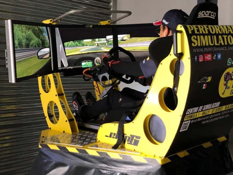 Experience dynamic professional racing simulators in QUERÉTARO - A Closer Look at the Simulated Speed