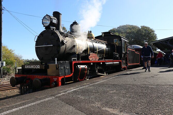 Experience History onboard The Mary Valley Rattler - Turning at Amamoor: The Heart of the Experience