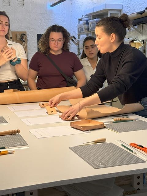 Experience in Leather Goods Workshop- Leather Accessory - What to Expect from the Leather Workshop in Barcelona