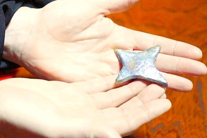Experience Making Iron Shuriken Used by Ancient Ninjas - In-Depth Review: Making Ninja Stars in Shiga