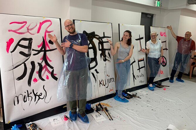 Experience of Large Calligraphy Performance in Asakusa Tokyo - FAQ