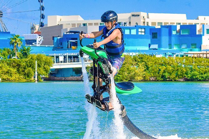 Experience the JETOVATOR water activity in CANCUN. Equipment included - The Practical Details