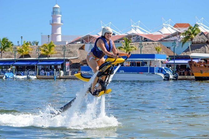 Experience the JETOVATOR water activity in CANCUN. Equipment included - Authentic Experiences and Honest Feedback