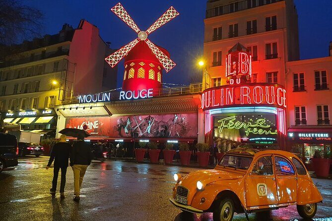 Experience the Magic of Paris By Night: A 2-Hour Iconic 2CV Tour - Historic & Trendy Neighborhoods