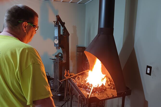 Experience to Forge a Railroad Spike Knife in Ferry Township - Who Should Consider This Tour?