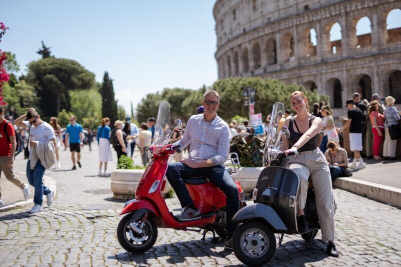 Explore city on Vespa with Professional Photographer - Discovering Rome on a Vespa