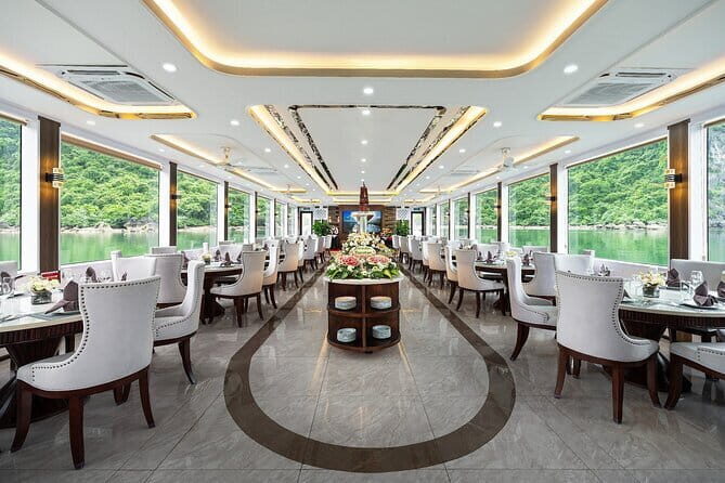 Explore Halong Bay with Hercules Premium Day Cruise from harbor - Key Points