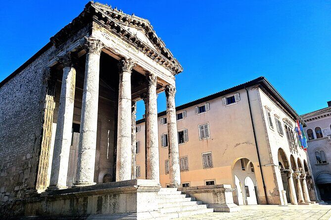 Explore layers of Pula's History in German or English - Why This Tour Has Your Name on It