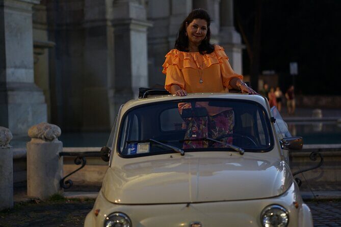 Explore Night Life in Rome with A Vintage Car Fiat 500 - FAQs