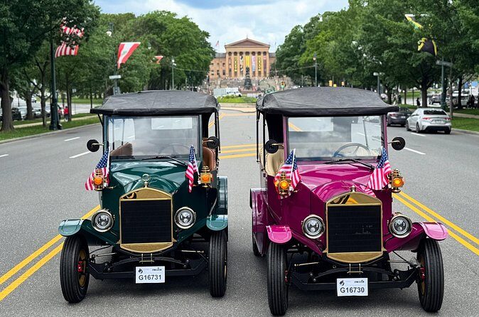 Explore Philadelphia via Vintage Car or Electric cart - FAQ