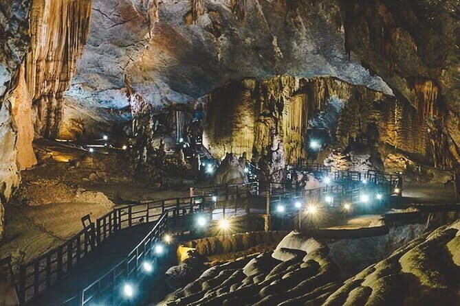 Explore Phong Nha Or Paradise Caves  Day Tour from Hue - Transportation & Group Size