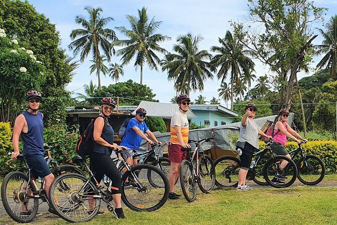 'Explore' Rarotonga Guided Bike Tour with Lunch and Swim - Key Points