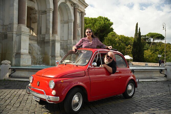 Explore Rome with Fiat 500 Tour and Professional Photos - What to Expect During the Tour