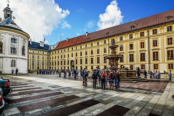 Explore the Historic Prague Castle: Private Half-Day Walking Tour - St. Vitus Cathedral: The Crown Jewel