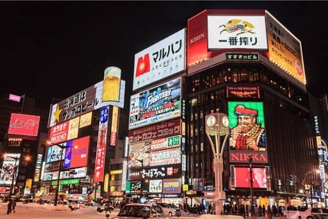 Exploring Hokkaido Nightlife Susukino Evening Walking Tour - Practical Details and what to Expect