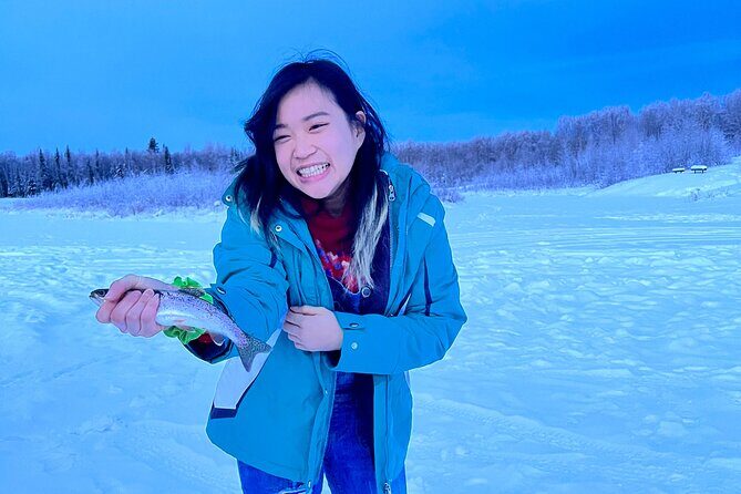 Fairbanks Aurora Viewing and Ice Fishing Tour - The Itinerary in Detail