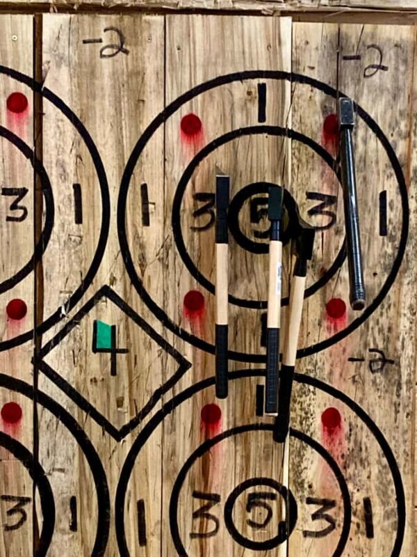 Fairbanks: Axe Throwing Experience with Ninja Stars - What to Expect at Alaska Axe Throwing Co.