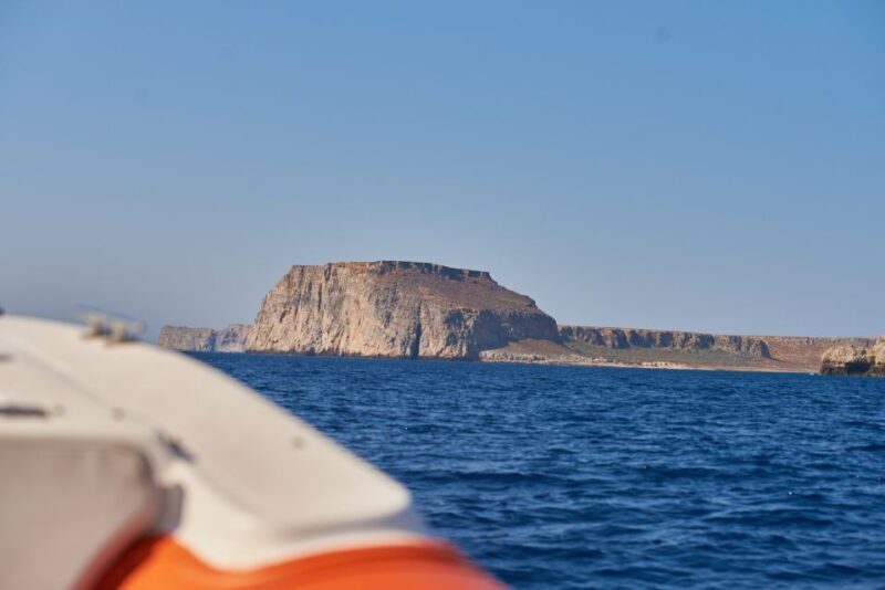 Falasarna: Balos Beach & Gramvousa Island Private RIB Cruise - Transportation & Timing