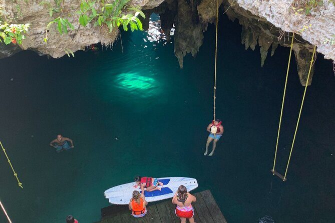 Family ATV Cenote Five Zip Lines Photos Taco Lunch Tequila Taste - Frequently Asked Questions