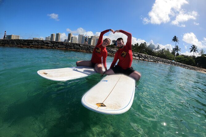 Family, Private & Group Surfing Lessons, Waikiki Courtesy Shuttle - The Sum Up