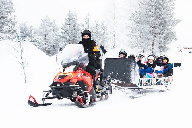 Family Snowmobile Safari from Santa Claus Village - The Snowmobile Journey Through Arctic Landscapes