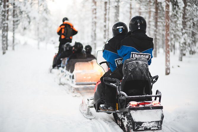 Family Snowmobile Safari from Santa Claus Village - The Campfire Experience and Finnish Snacks