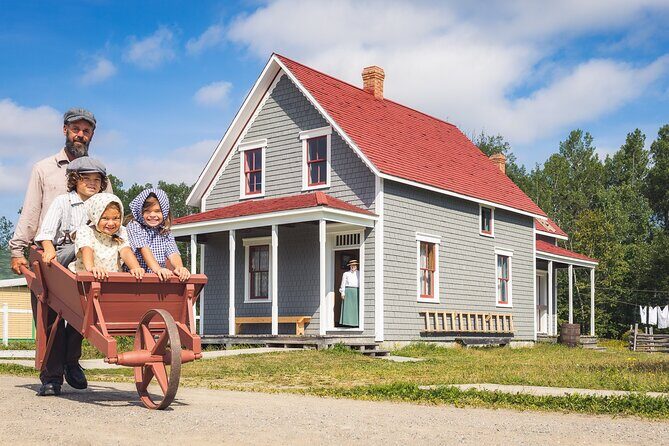 Family visit to the Acadian Historic Village - Discovering the Village Historique Acadien