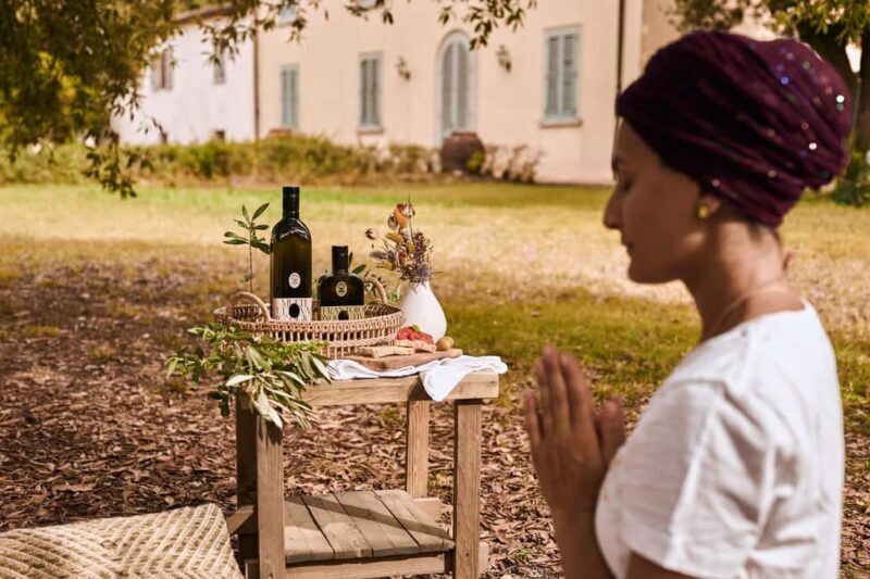 Fattoria La Leccia, Montespertoli: Yoga & Olive Oil Tasting - A Deeper Look at the Experience