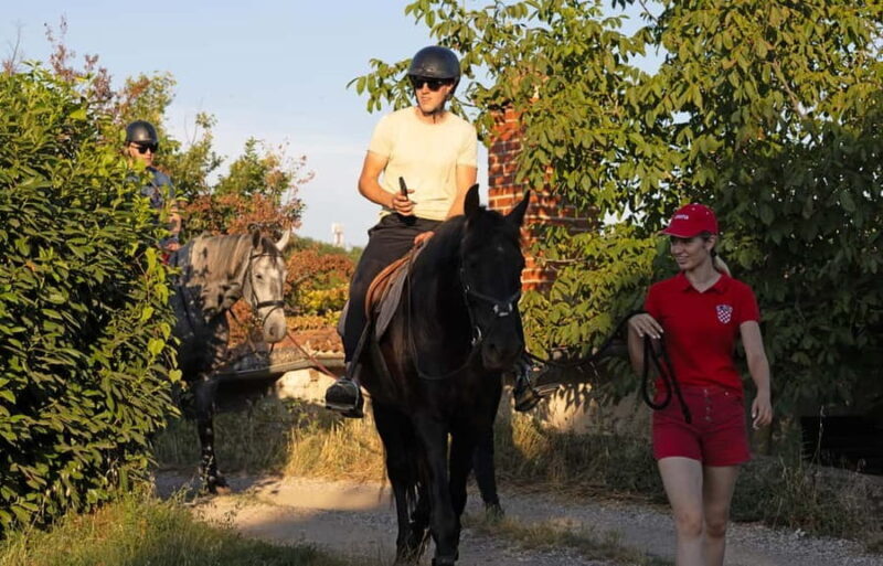 Fazana: Sunset 1-hour Horse Riding in Nature with Guide - FAQ