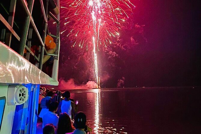 Fireworks Cruise with Dolphin Watch in Laguna Madre Bay - Key Points